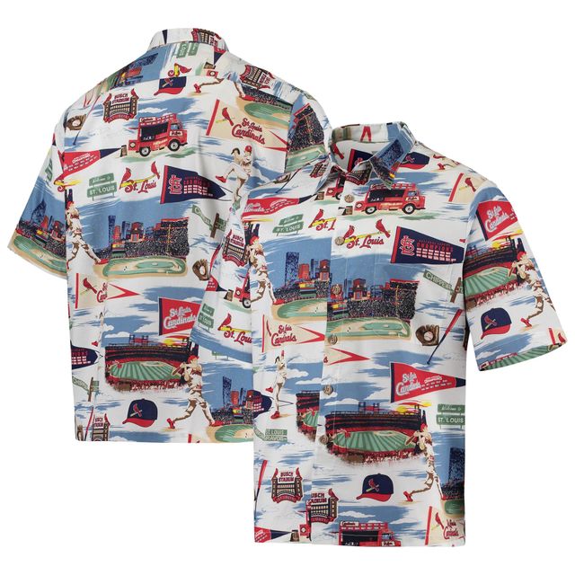 Reyn Spooner Cardinals Aloha Button-Down Shirt - Men's