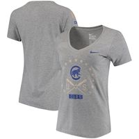 Nike Cubs Armed Forces V-Neck T-Shirt - Women's