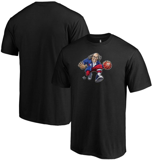 Fanatics 76ers Midnight Mascot Team T-Shirt - Men's