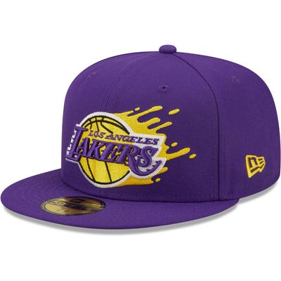 New Era Lakers Splatter 59FIFTY Fitted Hat - Men's