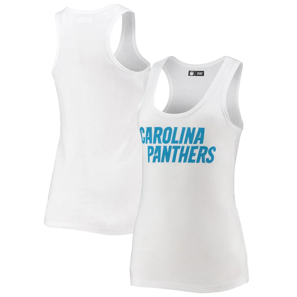 5th & Ocean by New Era Panthers Tri-Blend Racerback Tank Top - Women's