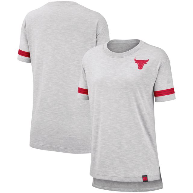Nike Bulls Color Rush Sleeve Stripe Slub T-Shirt - Women's