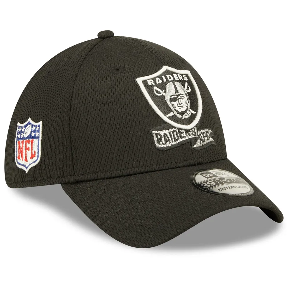 New Era Raiders 2022 Sideline 39THIRTY Coaches Flex Hat - Men's