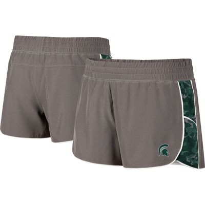 Colosseum Michigan State Pamela Lined Shorts - Women's