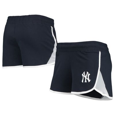 New Era Yankees Stretch French Terry Shorts - Women's