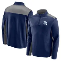 Fanatics Rays Team Primary Logo Quarter-Zip Jacket - Men's