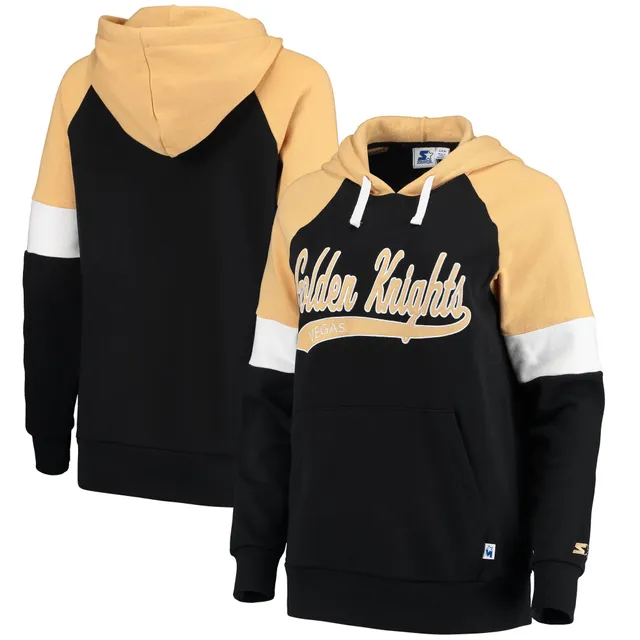 Starter Tigers Shutout Raglan Pullover Hoodie - Women's