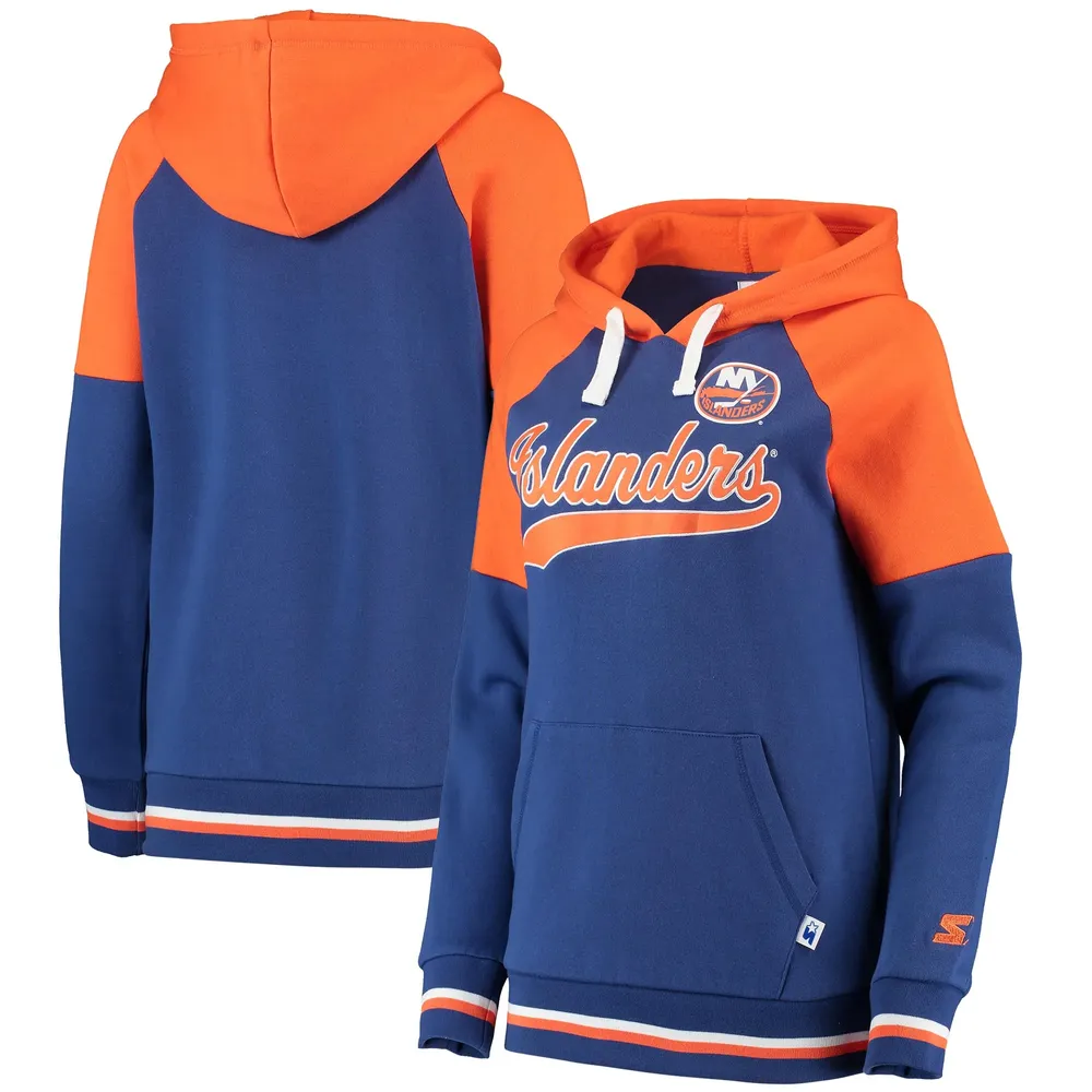 Starter Islanders Crossbar Raglan Pullover Hoodie - Women's