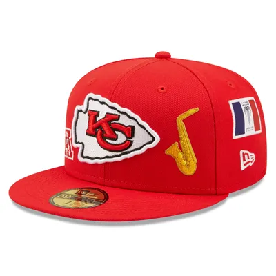 New Era Chiefs Team Local 59FIFTY Fitted Hat - Men's