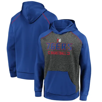 Fanatics 76ers Game Day Ready Raglan Pullover Hoodie - Men's