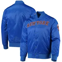 Pro Standard Mets Wordmark Full-Snap Jacket - Men's