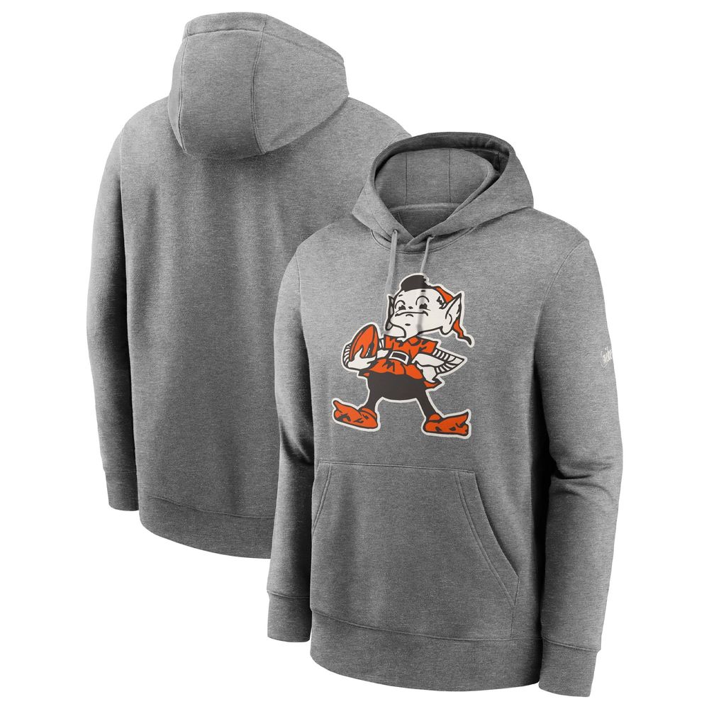 Nike Browns Rewind Club Fleece Pullover Hoodie - Men's