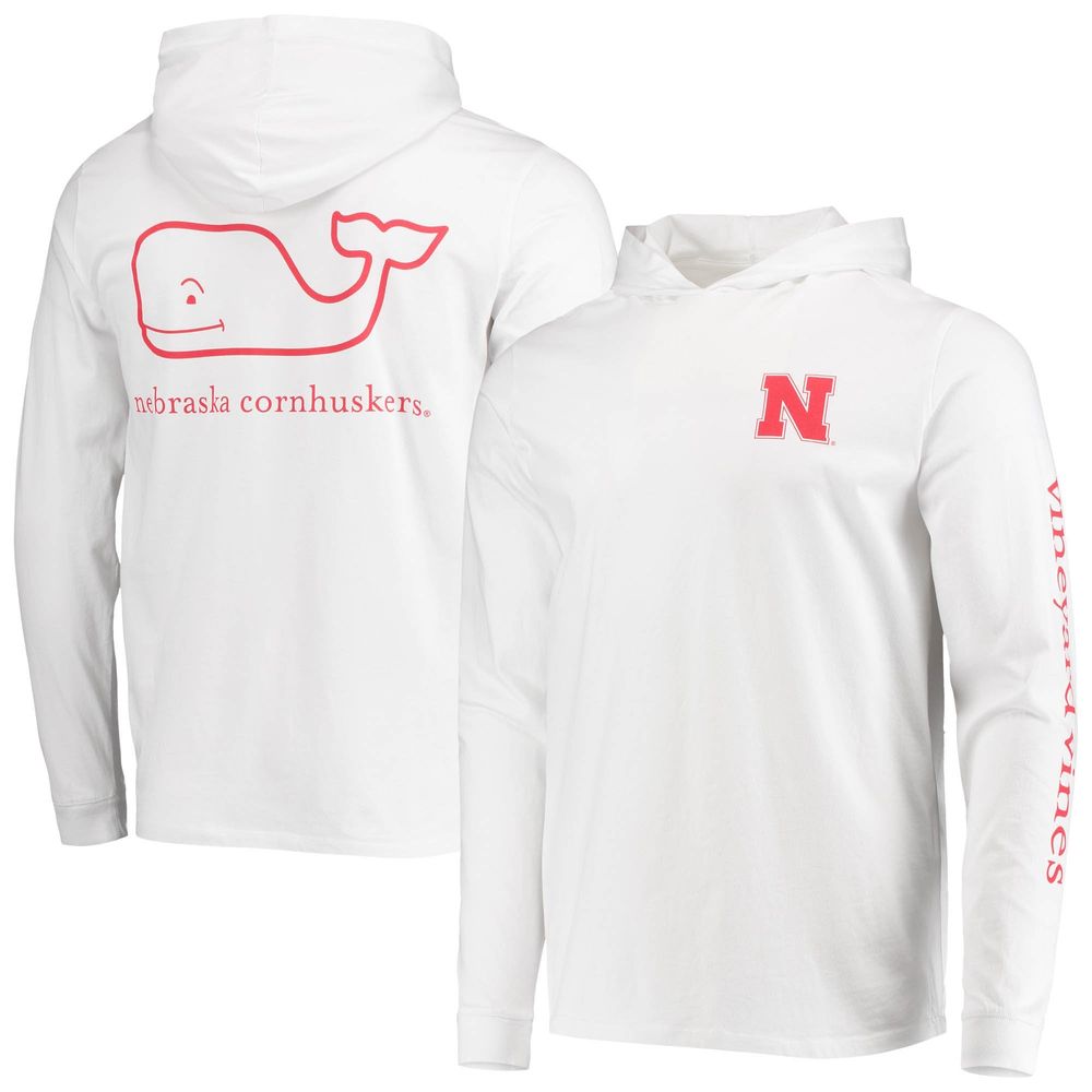 Vineyard Vines Nebraska Campus 2.0 Long Sleeve Hoodie T-Shirt - Men's