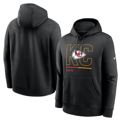 Nike Chiefs City Code Club Fleece Pullover Hoodie - Men's