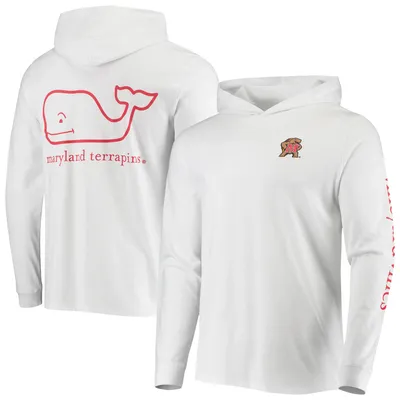 Vineyard Vines Maryland Campus 2.0 Long Sleeve Hoodie T-Shirt - Men's