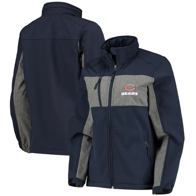 Antigua Apparel / Women's Chicago Bears Navy Revolve Full-Zip Jacket