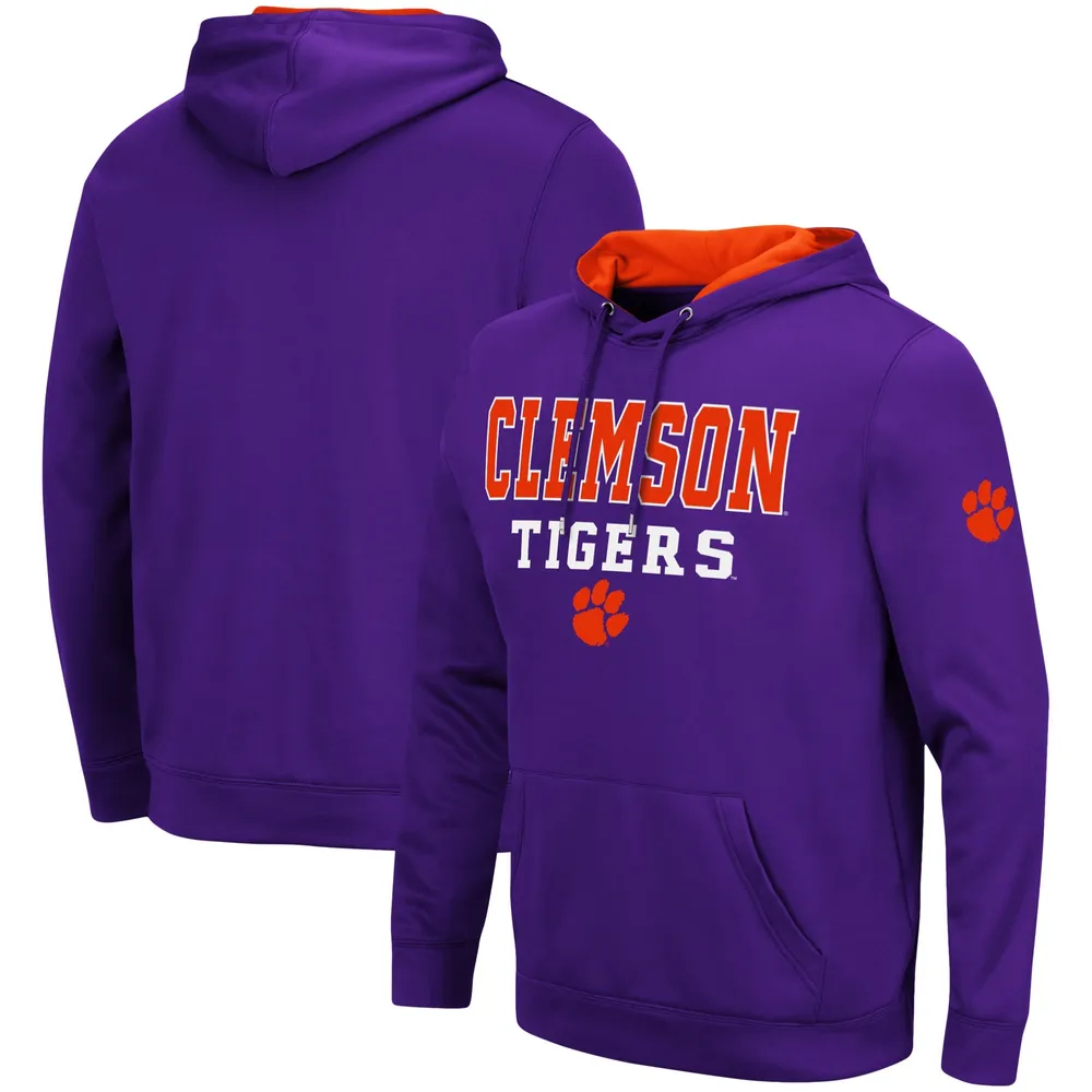 Colosseum Clemson Sunrise Pullover Hoodie - Men's