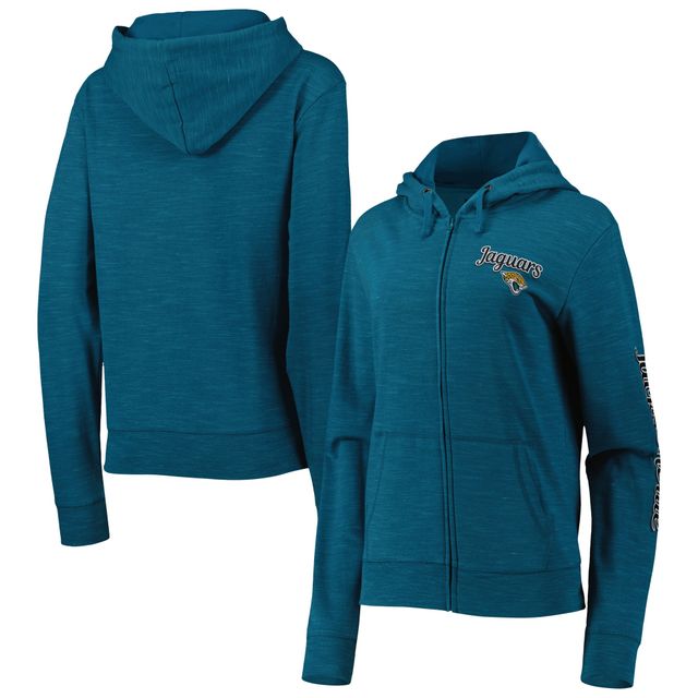 New Era Jaguars Reverse Full-Zip Hoodie - Women's