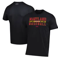 Under Armour Maryland Baseball Stack T-Shirt - Men's