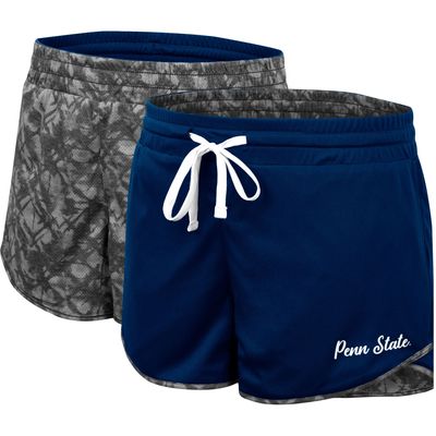 Colosseum Penn State Fun Stuff Reversible Shorts - Women's