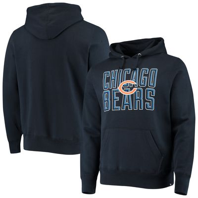 Chicago Bears Nike Fan Gear Primary Logo Therma Performance Pullover Hoodie - Navy