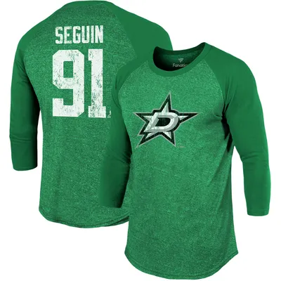 Fanatics Stars Raglan 3/4-Sleeve T-Shirt - Men's