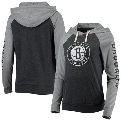 New Era Nets Raglan Pullover Hoodie - Women's