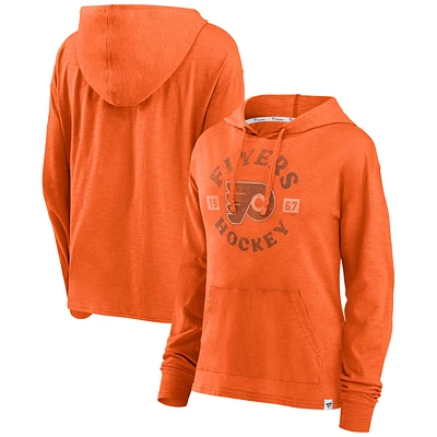 Fanatics Flyers Heritage Salvation Waffle Pullover Hoodie - Women's