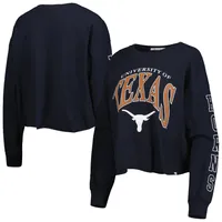 47 Brand Texas Parkway II Cropped Long Sleeve T-Shirt - Women's