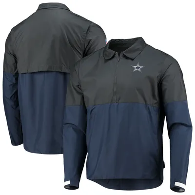 Nike / Men's Detroit Lions Sideline Coaches Short Sleeve Grey Jacket