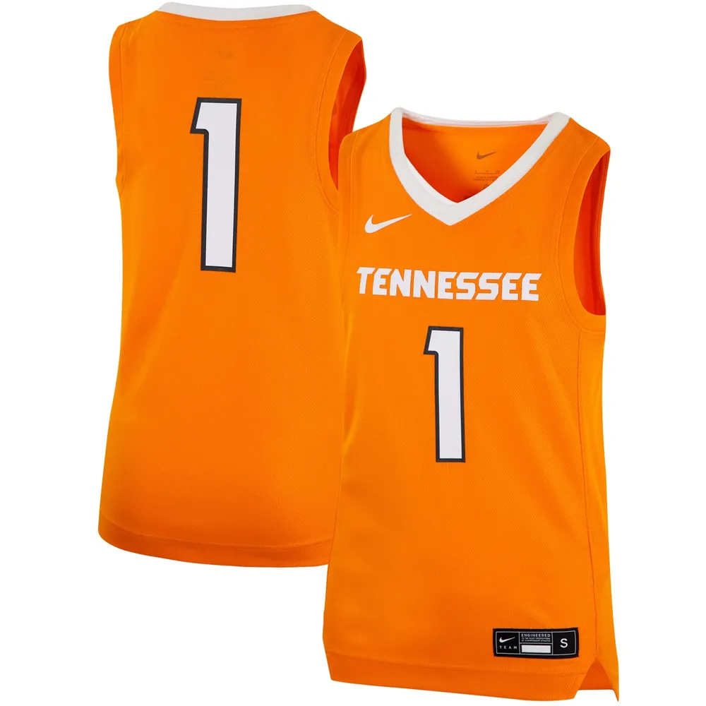 Nike Tennessee #1 Team Replica Basketball Jersey - Boys' Grade School