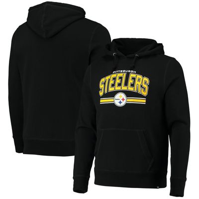 47 Brand Steelers Foundation Pullover Hoodie - Men's
