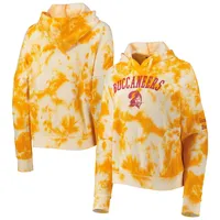 New Era Buccaneers Cloud Dye Fleece Pullover Hoodie - Women's