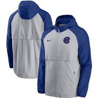 Nike Cubs Mesh Logo Essential Full-Zip Hoodie Jacket - Men's