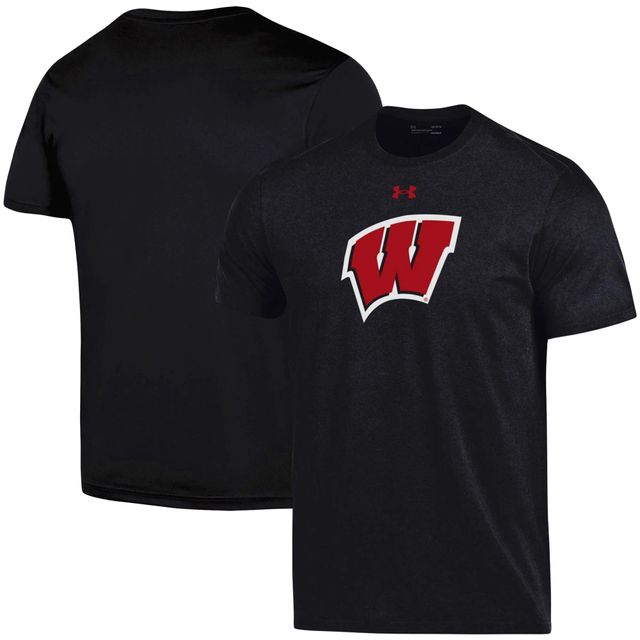Under Armour Wisconsin School Logo Performance Cotton T-Shirt - Men's