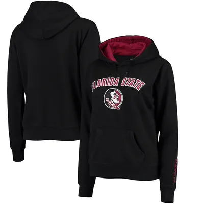 Colosseum Florida State Arch & Logo 1 Pullover Hoodie - Women's