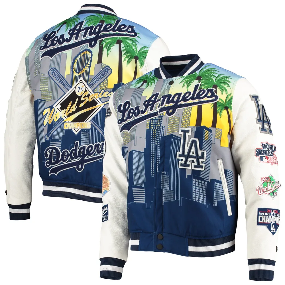 LOS ANGELES DODGERS MASH UP VARSITY JACKET (DODGER BLUE) – Pro Standard