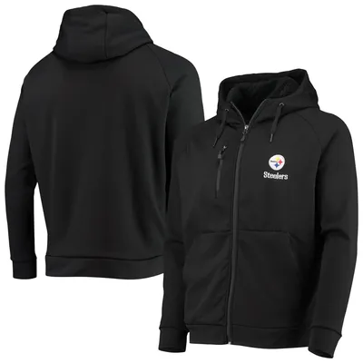 Dunbrooke Steelers Shag Full-Zip Raglan Hoodie - Men's