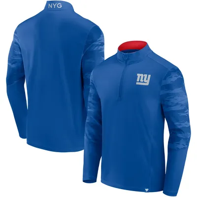 Fanatics Giants Ringer Quarter-Zip Jacket - Men's