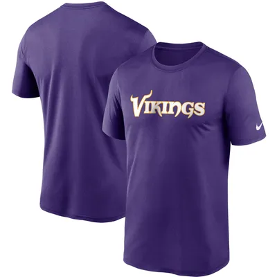 Nike Vikings Wordmark Legend T-Shirt - Men's