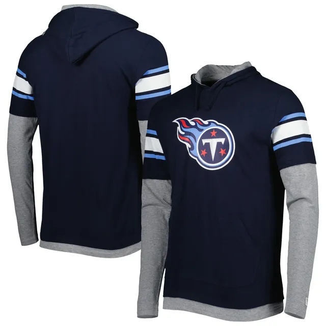 New Era Titans Long Sleeve Hoodie T-Shirt - Men's