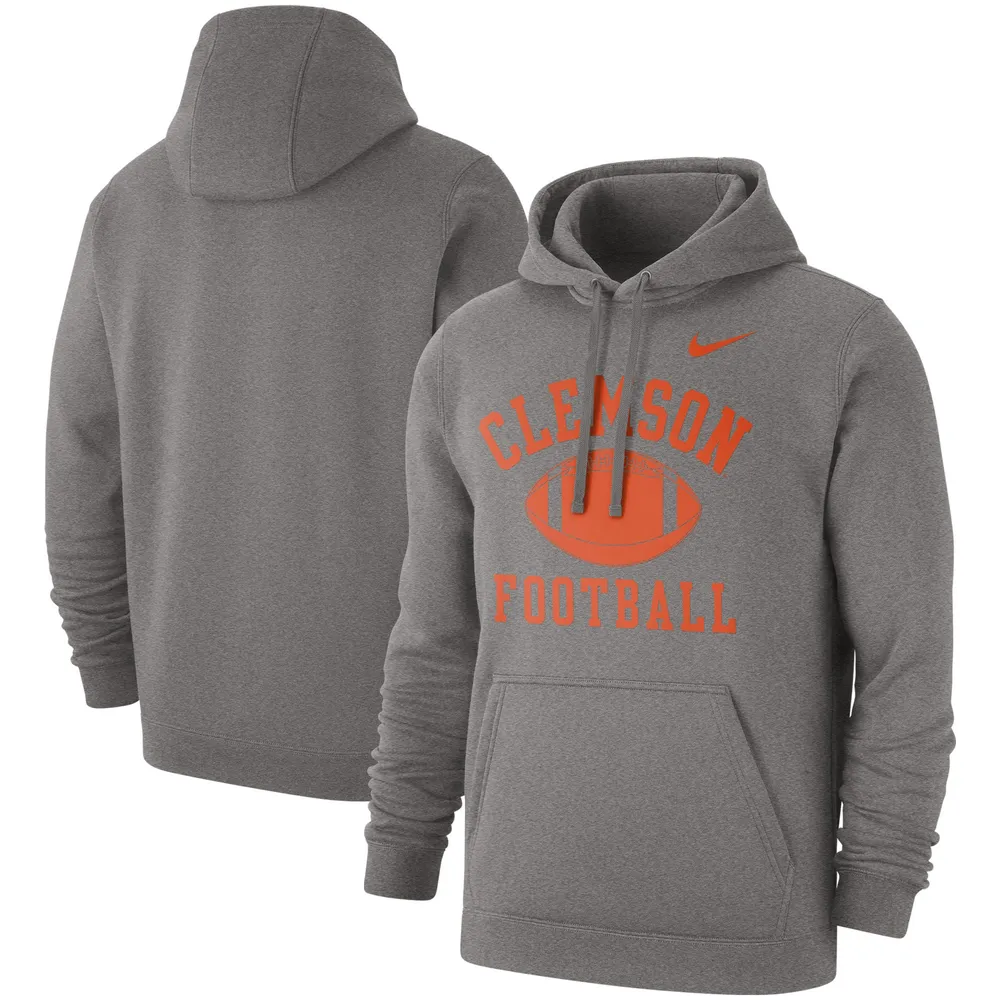 Nike Clemson Football Club Pullover Hoodie - Men's