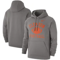 Nike Clemson Football Club Pullover Hoodie - Men's