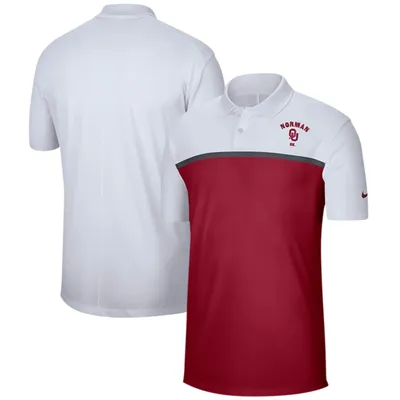 Nike Oklahoma Color Block Victory Polo - Men's