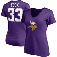 Fanatics Vikings Icon V-Neck T-Shirt - Women's