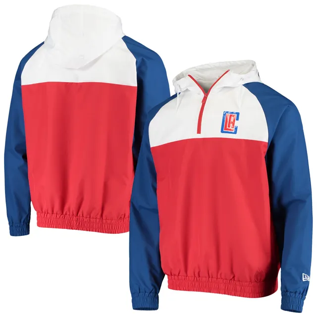 New Era Astros Ripstop Raglan 3/Zip Hoodie - Men's