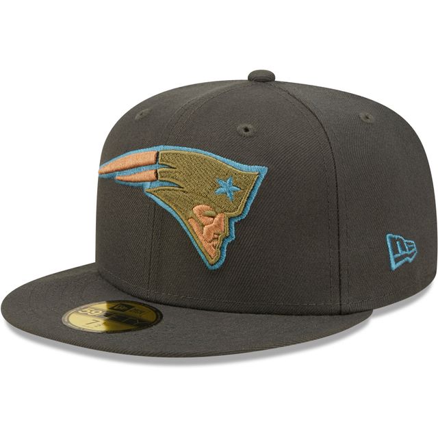 Philadelphia Eagles New Era Throwback Logo Storm 59FIFTY Fitted