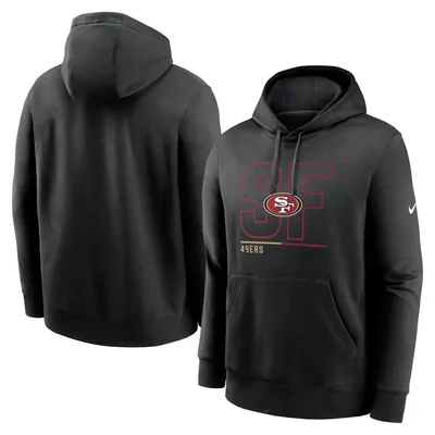 Men's Nike Scarlet San Francisco 49ers Performance Team Pullover Hoodie