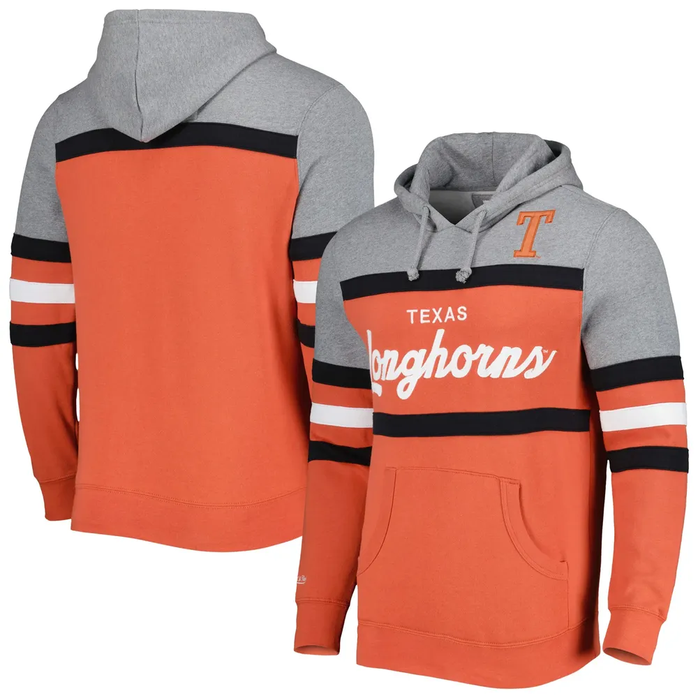 Mitchell & Ness Texas Head Coach Pullover Hoodie - Men's