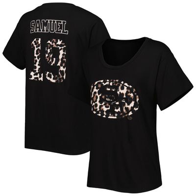 Majestic Threads 49ers Leopard T-Shirt - Women's